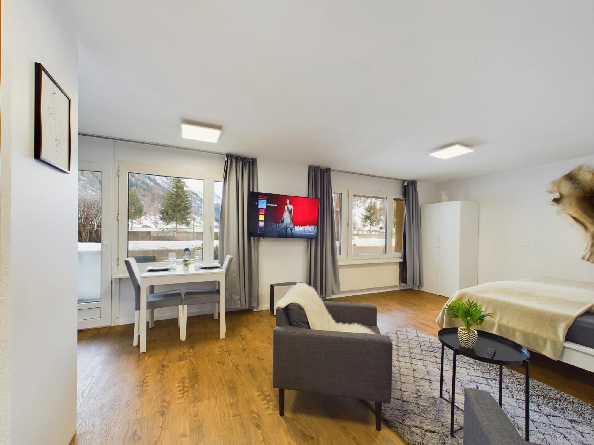 Breathtaking View Apartment Near Zermatt With Parking 塔什 外观 照片